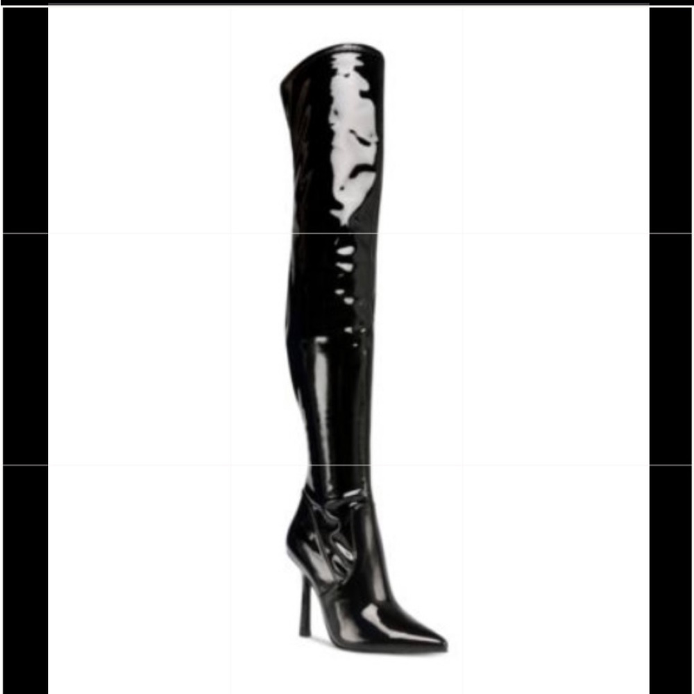 Steve Madden, Black Patent
Women's Vanquish Over-the-Knee Thigh-High Boots